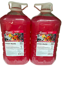 Крем-мыло Queen с глицерином Фруктовый микс 5 л 